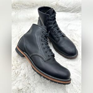 Red Wing 9014 Beckman Black Featherstone‎ Mens Boots Black leather ankle 10 D